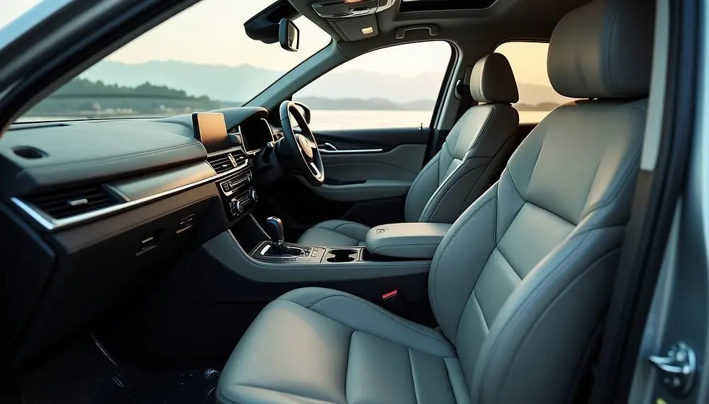 Professional interior car detailing in Chatsworth, CA - deep cleaning and leather conditioning