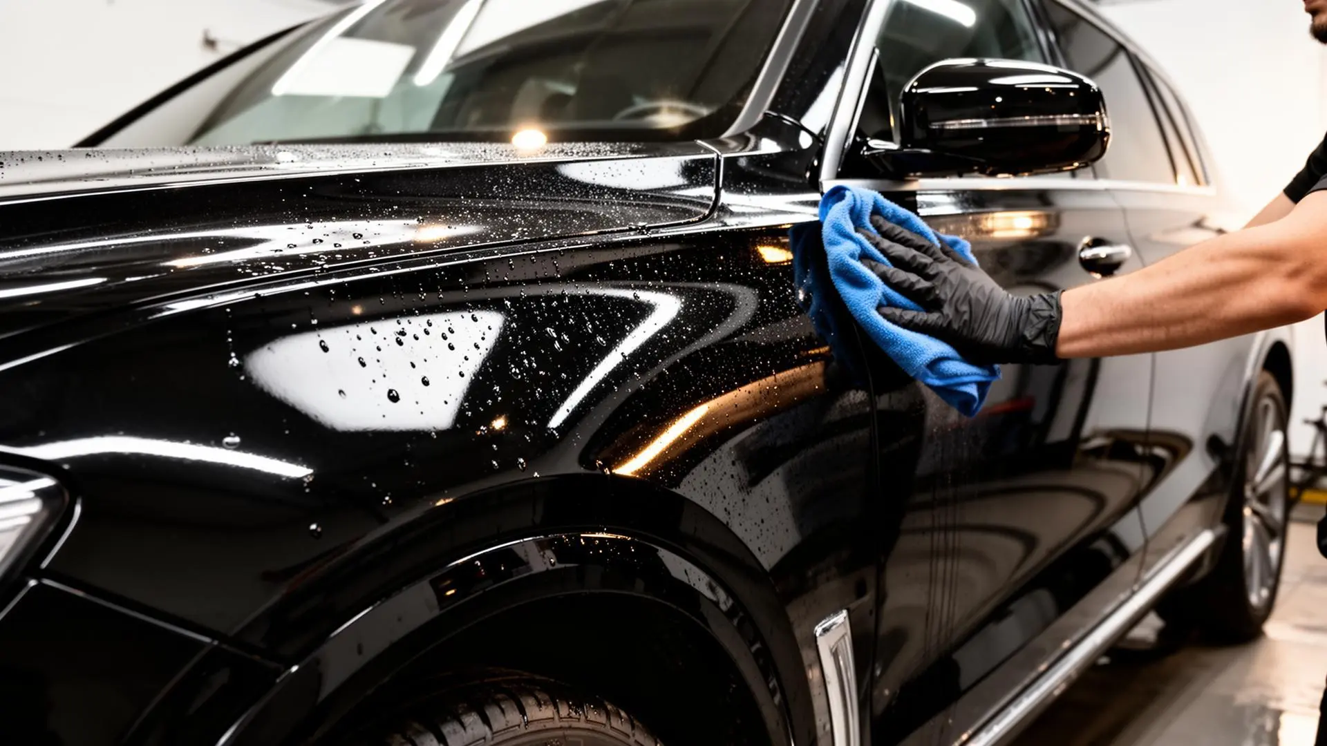 Professional exterior car detailing in Chatsworth, CA - mobile wash and ceramic coating